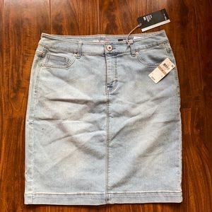 Brand New Style & co denim midi skirt